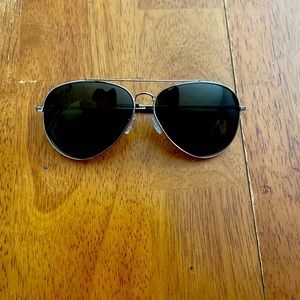 Gold Lens sunglasses, selling because I have more than one of them.